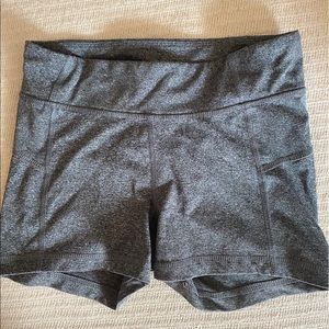 Gray Gym Shorts